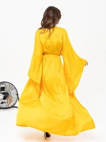 Сукні ISSA Plus модель 13903_mustard Фото