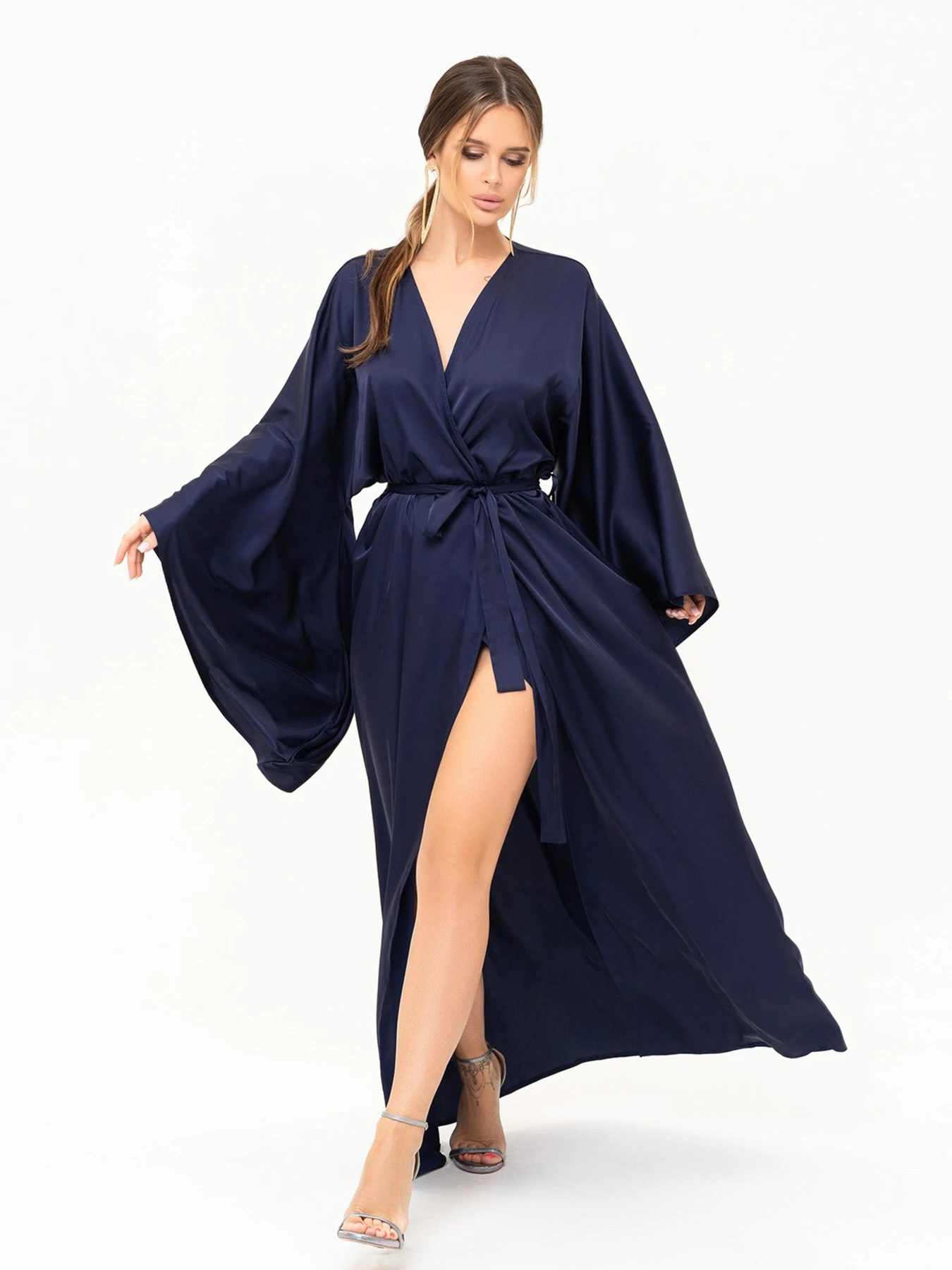Платья ISSA Plus модель 13903_darkblue Фото