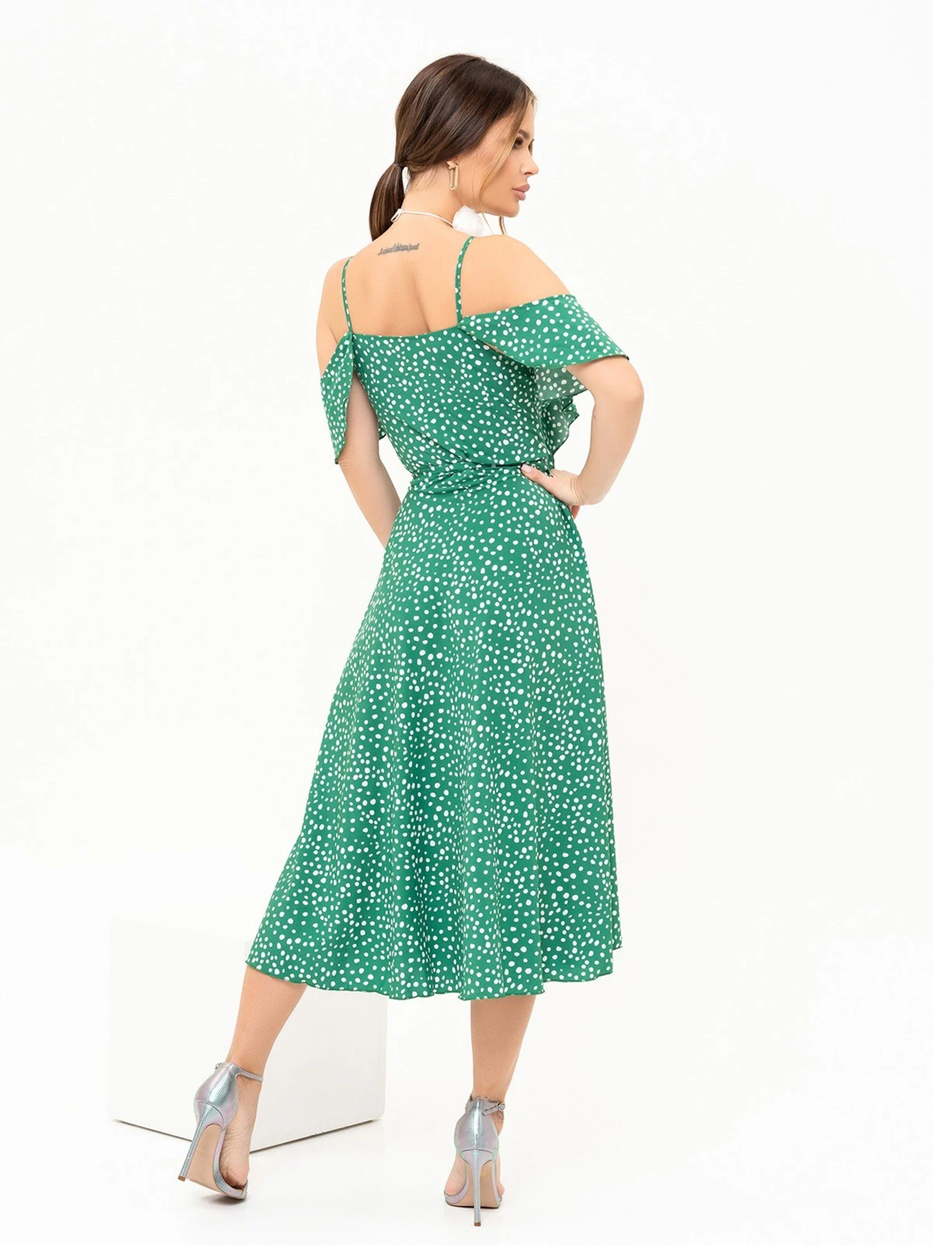 Сукні ISSA Plus модель 13904_green Сукні ISSA Plus модель 13904_green Фото