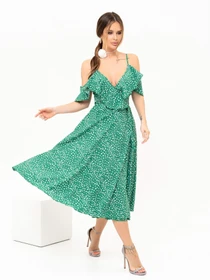 Сукні ISSA Plus модель 13904_green Фото