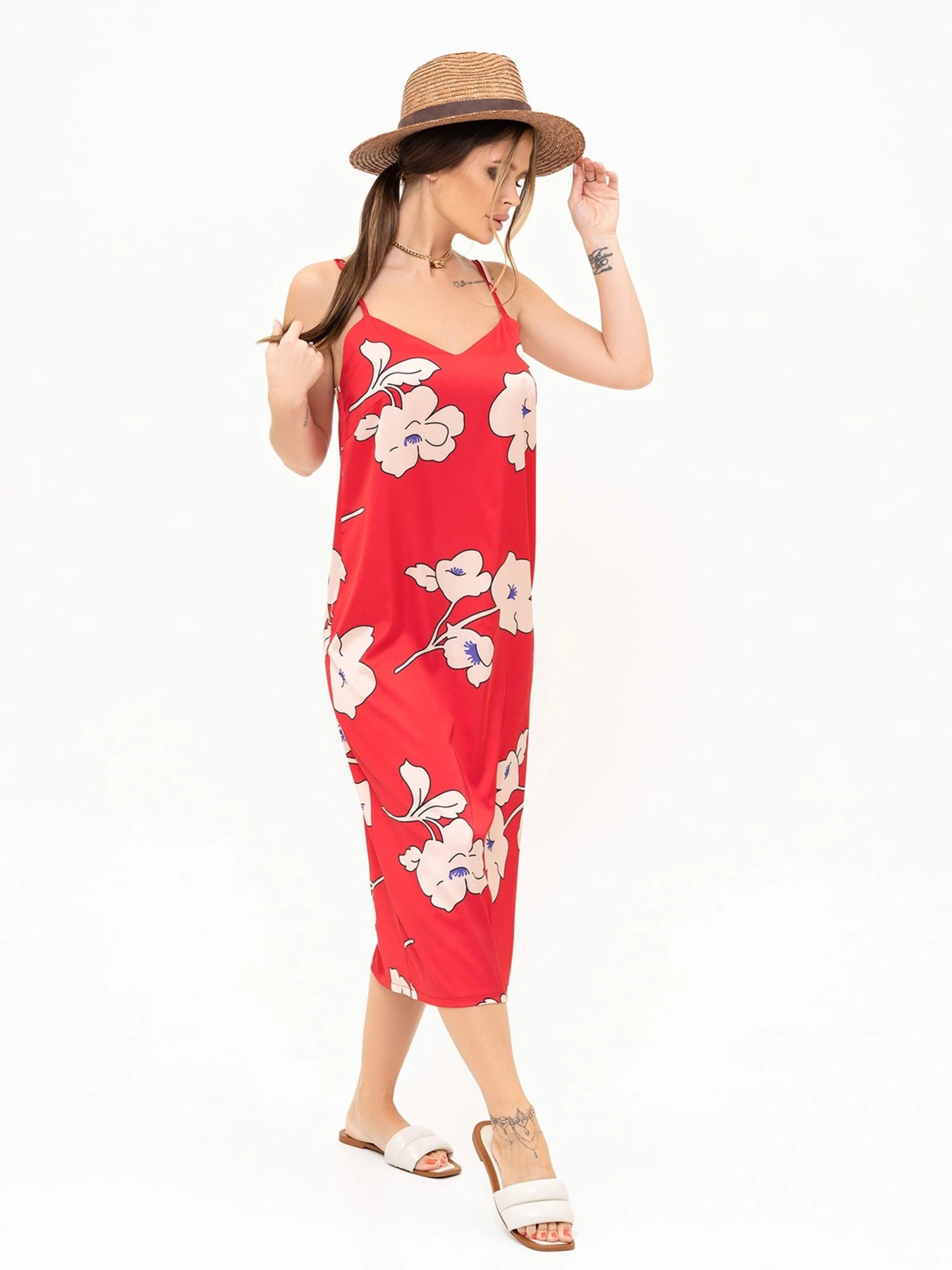 Платья ISSA Plus модель 13918_red Платья ISSA Plus модель 13918_red Фото