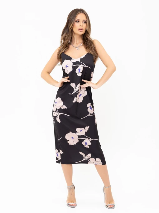 Платья ISSA Plus модель 13918_black Фото