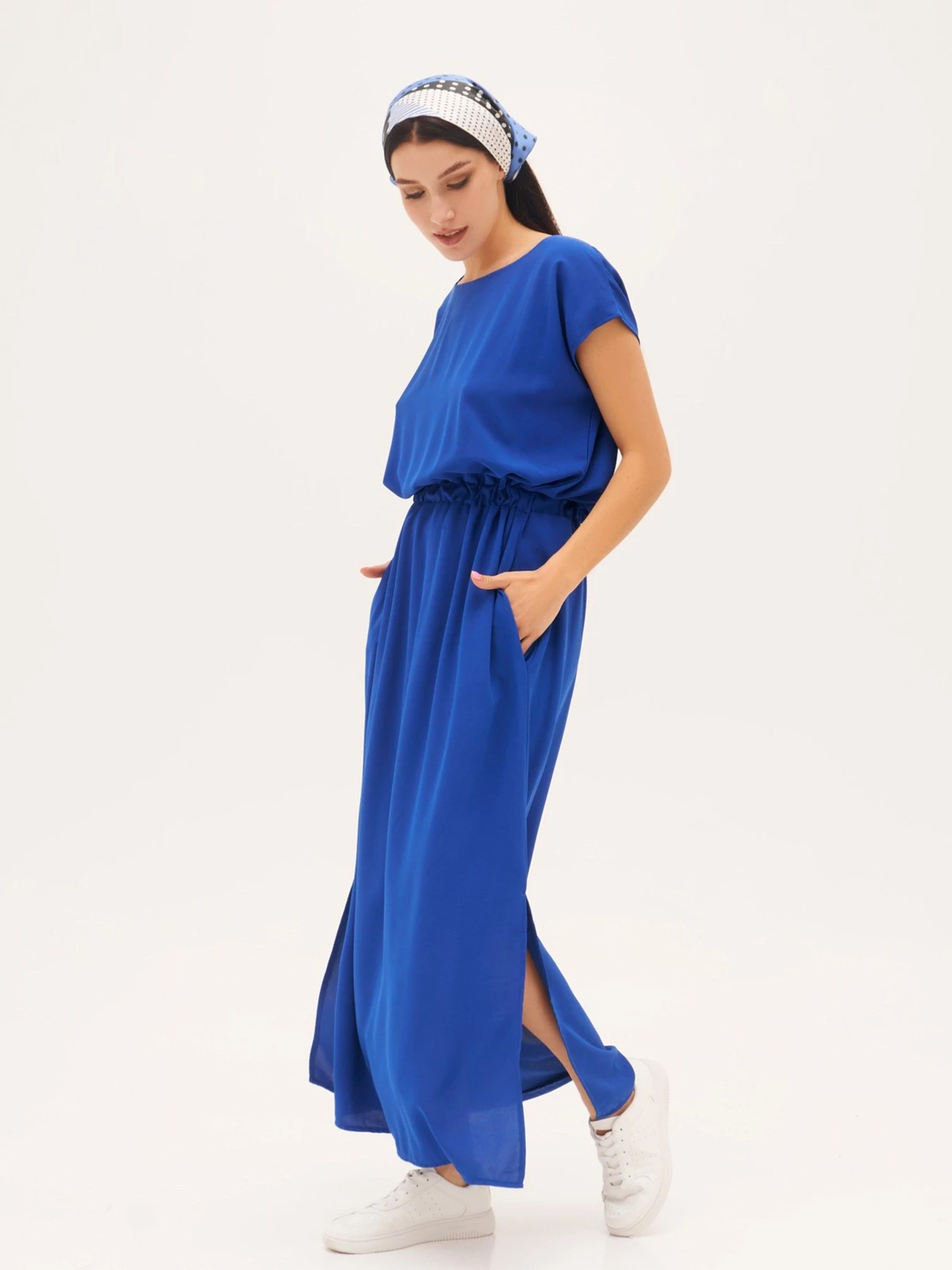 Платья ISSA Plus модель 13316A_blue Фото
