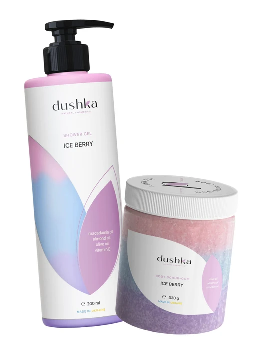 Гель для душу Dushka Ice Berry фото 2