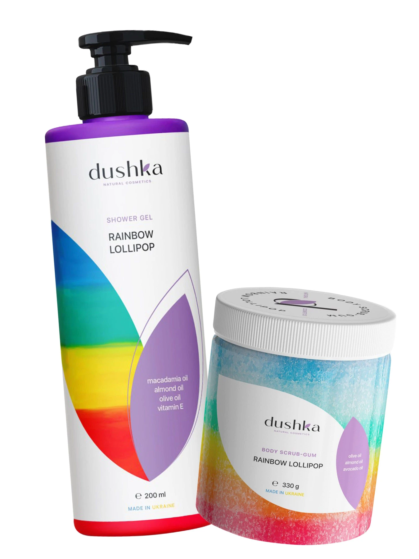 Гель для душу Rainbow Lollipop Dushka модель NF-00005845 Гель для душу Rainbow Lollipop Dushka модель NF-00005845 Фото