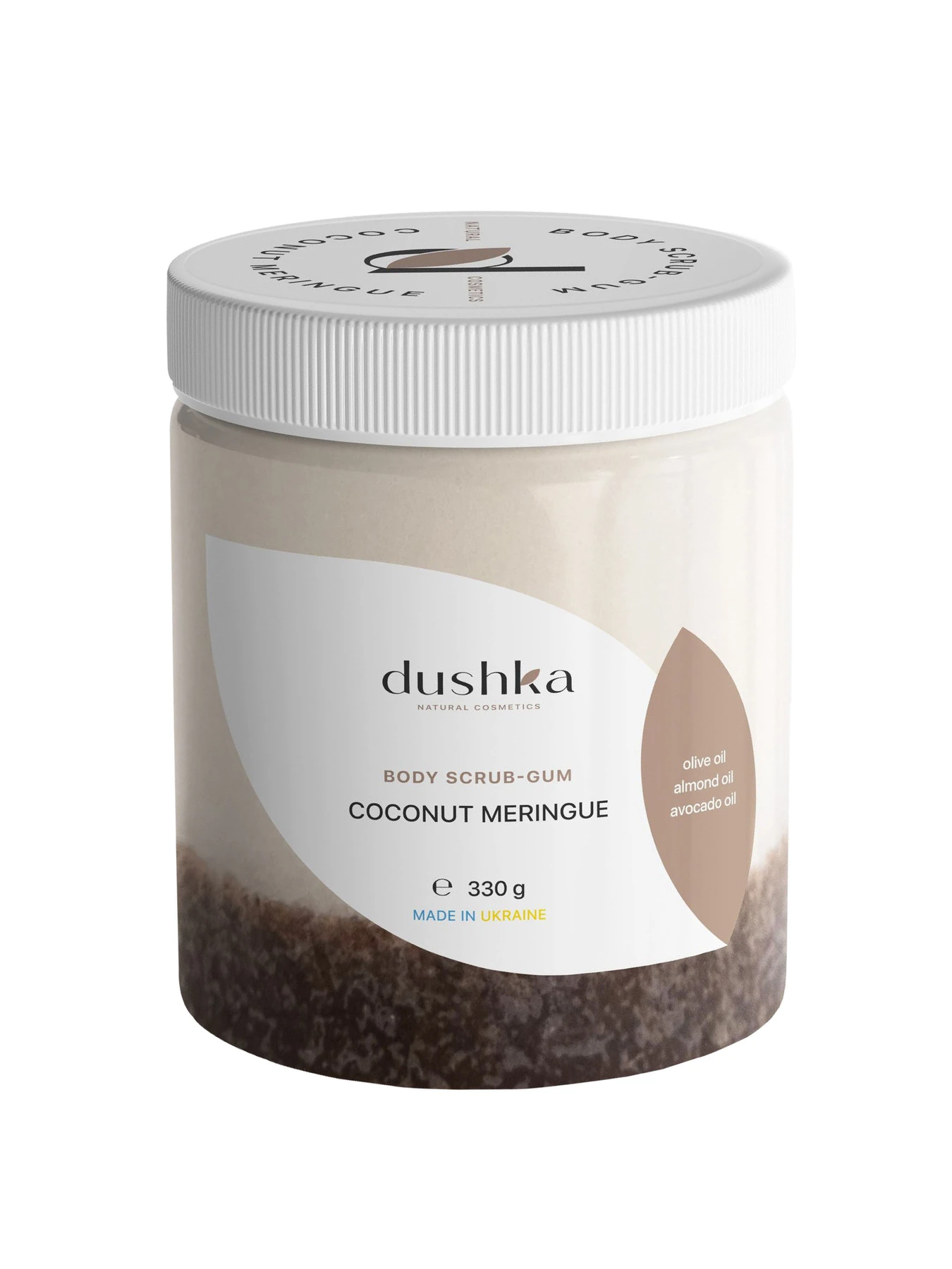 Скраб-жуйка Coconut Meringue Dushka модель NF-00005859 Скраб-жуйка Coconut Meringue Dushka модель NF-00005859 Фото