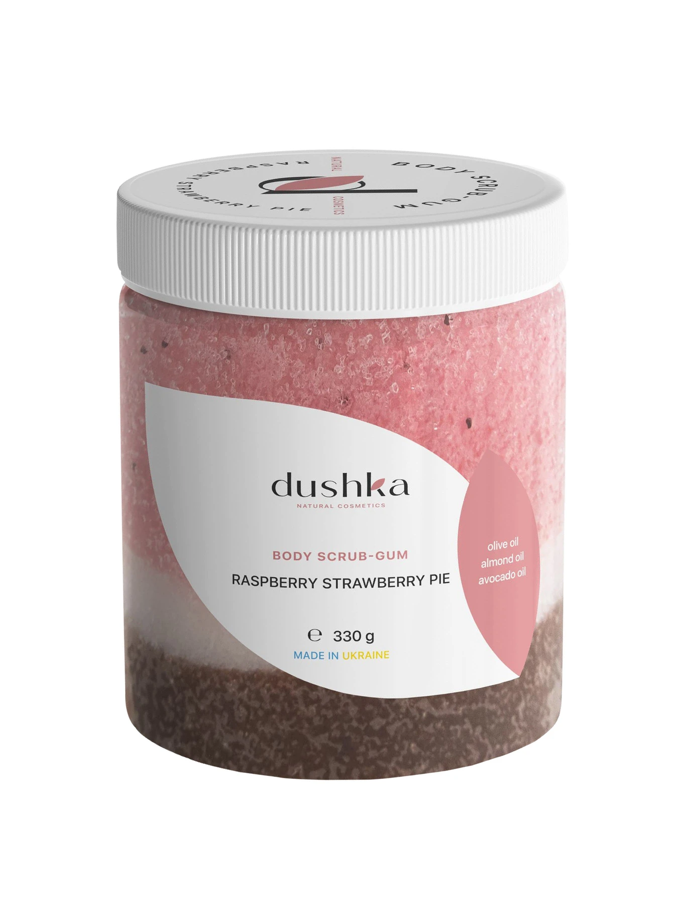 Скраб-жуйка Raspberry Strawberry Pie Dushka модель NF-00005865 Скраб-жуйка Raspberry Strawberry Pie Dushka модель NF-00005865 Фото