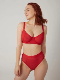Нижня білизна Brabrabra модель SLZ22101005_red Фото
