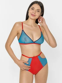 Нижня білизна Brabrabra модель SLZ22301014_blue_with_red Фото