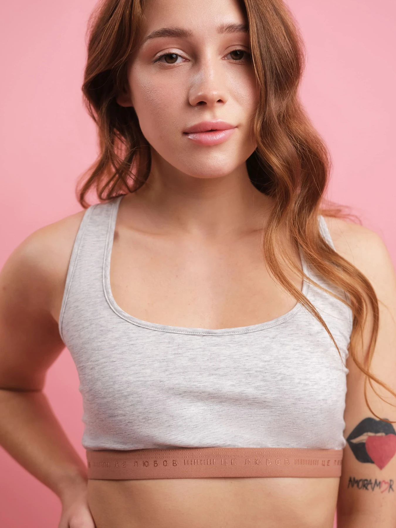 Нижнее белье Brabrabra модель SLZ24501006_Gray_melange Нижнее белье Brabrabra модель SLZ24501006_Gray_melange Фото
