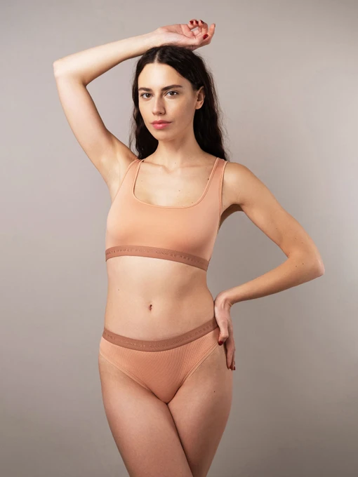 Нижнее белье Brabrabra модель SLZ24502028_caramel Фото