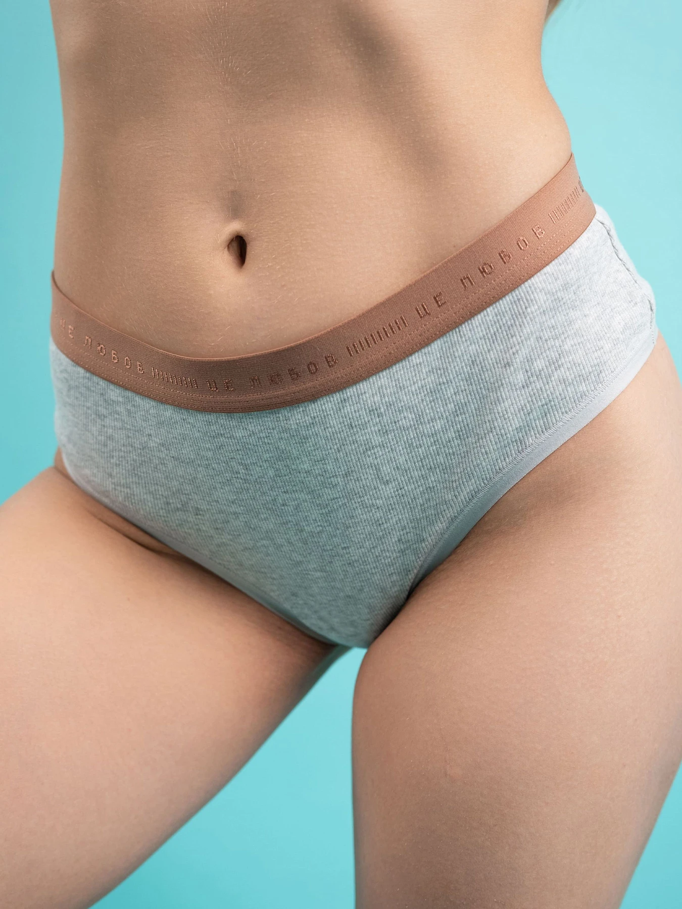 Нижнее белье Brabrabra модель SLZ24502128_Gray_melange Нижнее белье Brabrabra модель SLZ24502128_Gray_melange Фото