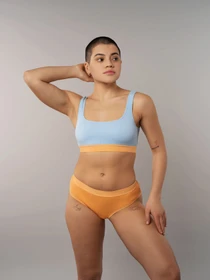 Нижня білизна Brabrabra модель SLZ24402003_3_Smoke-gray_nude_mango Фото