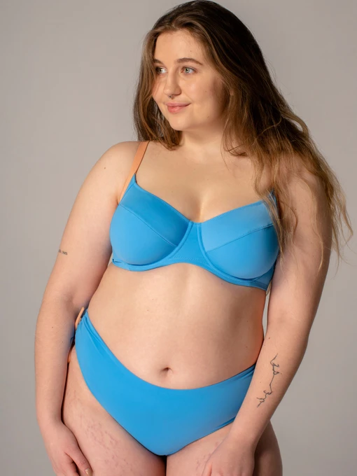 Одяг для пляжу Brabrabra модель SO215922_blue Фото