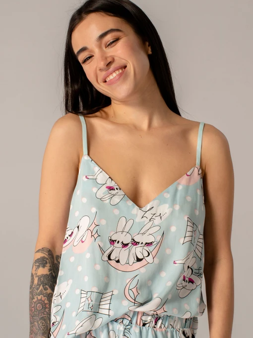 Одежда для дома и сна Brabrabra модель HOM2104006_Print-rabbit Фото