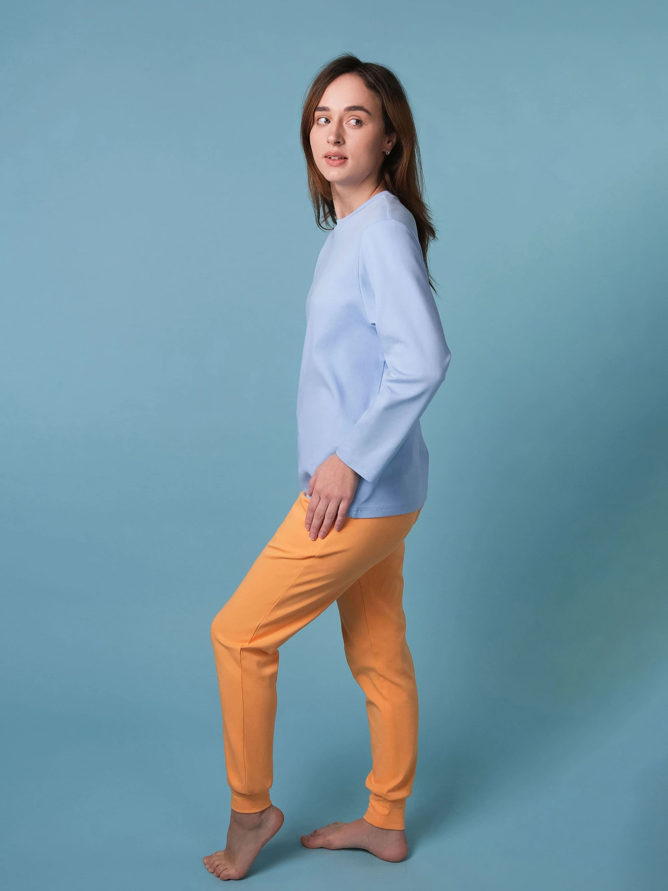 Одяг для дому та сну Brabrabra модель HOM2213042_blue Фото