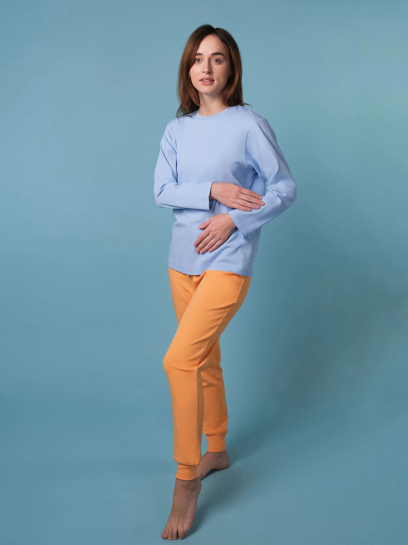 Одяг для дому та сну Brabrabra модель HOM2213042_blue Фото