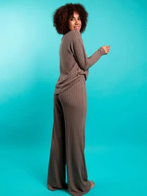 Одяг для дому та сну Brabrabra модель HOM2216010_chocolate Фото