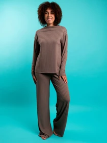 Одяг для дому та сну Brabrabra модель HOM2216010_chocolate Фото