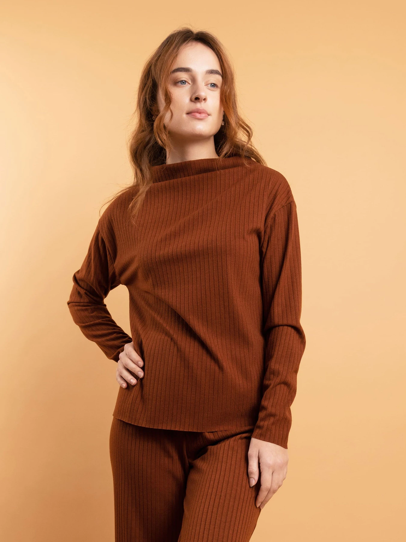 Одежда для дома и сна Brabrabra модель HOM2217002_Walnut Фото