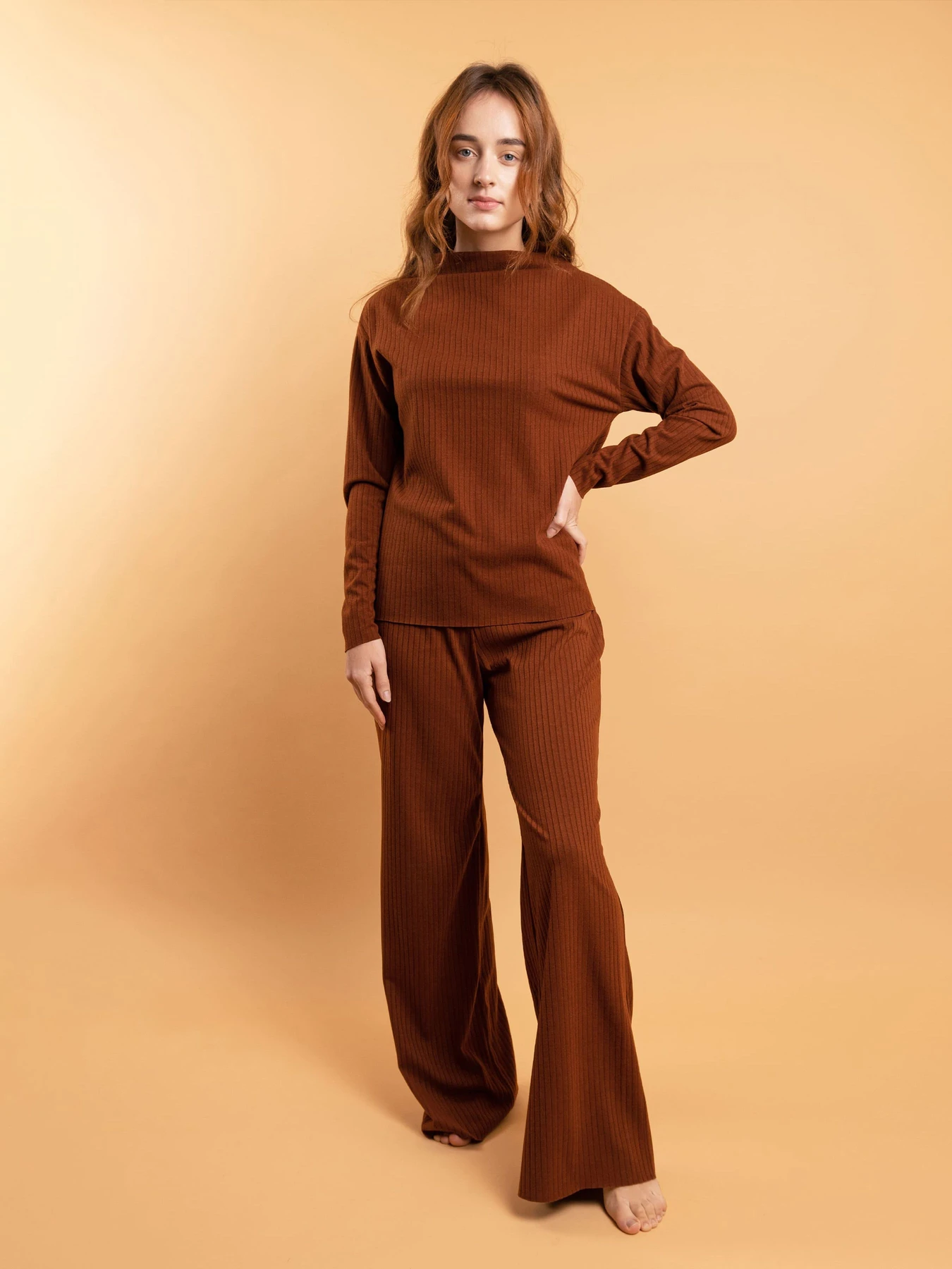 Одежда для дома и сна Brabrabra модель HOM2217002_Walnut Фото