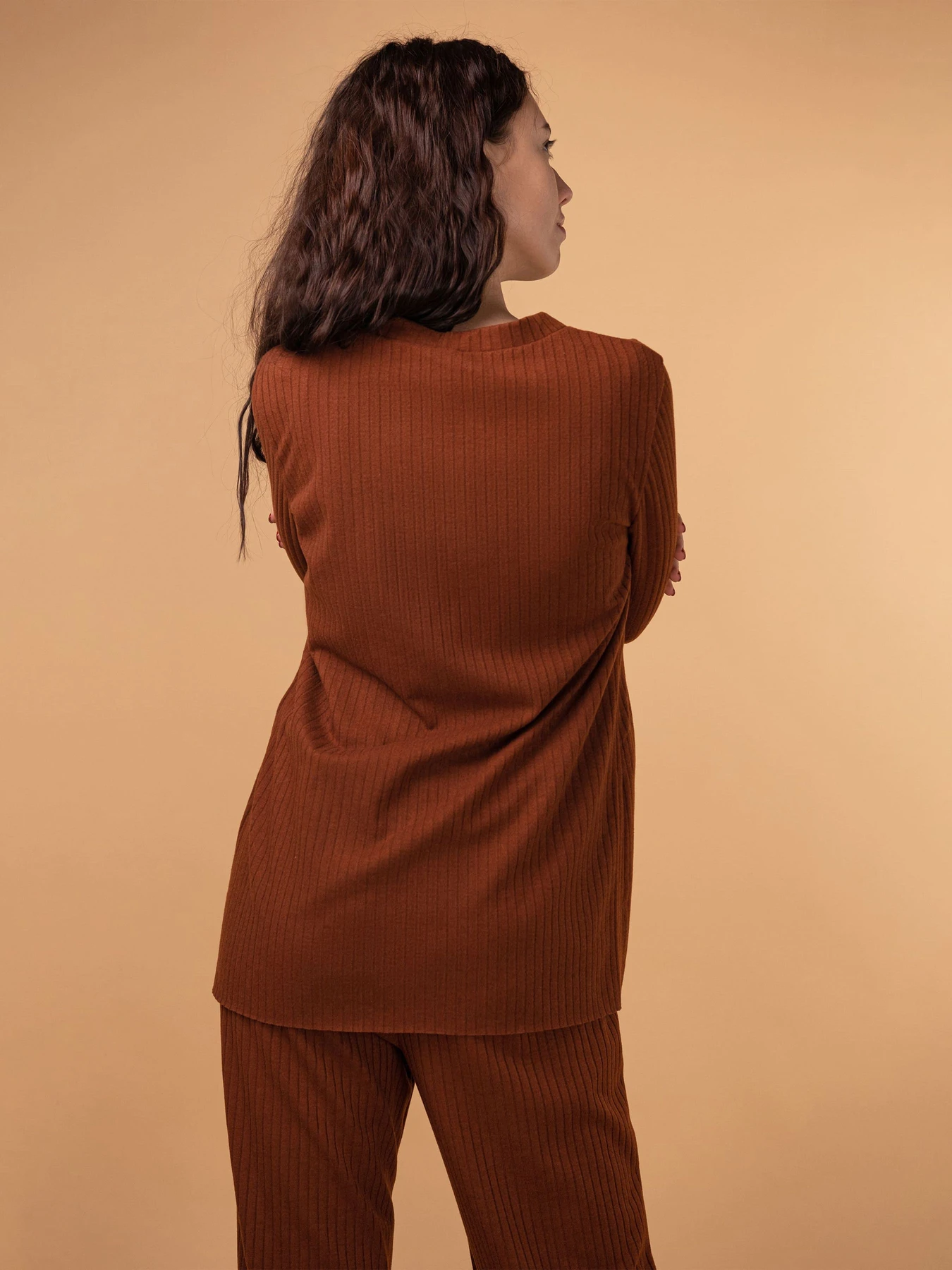Одяг для дому та сну Brabrabra модель HOM2217069_Walnut Фото