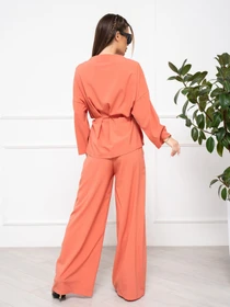Костюми ISSA Plus модель 13452_terracotta Фото