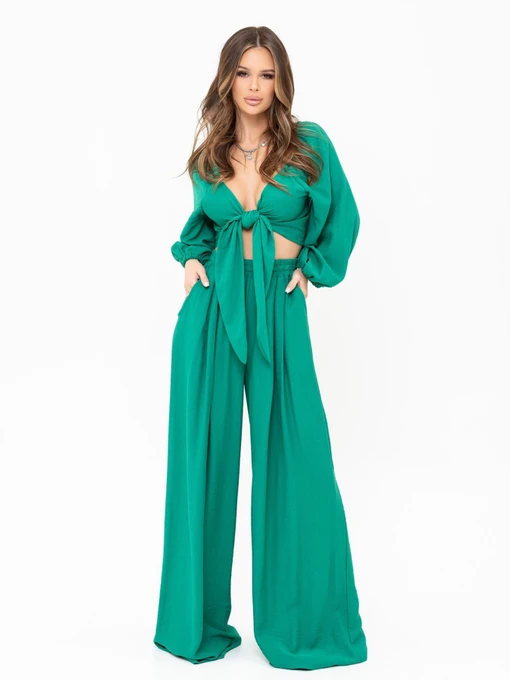 Костюмы ISSA Plus модель 13902_green Фото