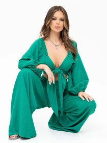 Костюми ISSA Plus модель 13902_green Фото