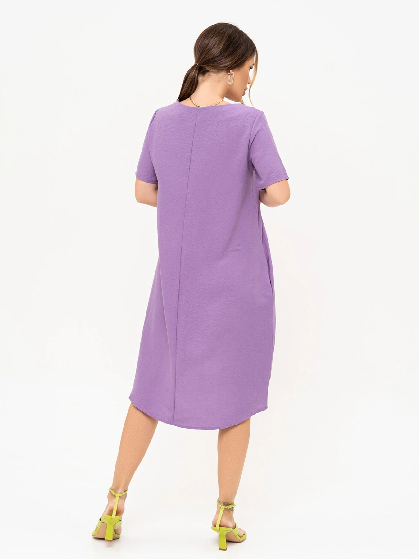 Платья ISSA Plus модель 13908_lilac Фото