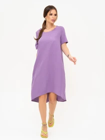 Платья ISSA Plus модель 13908_lilac Фото