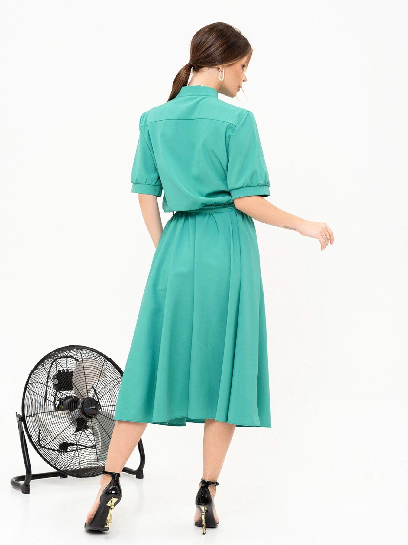 Сукні ISSA Plus модель 13909_green Фото