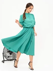 Сукні ISSA Plus модель 13909_green Фото