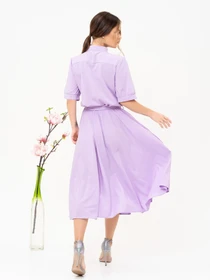 Сукні ISSA Plus модель 13909_lilac Фото