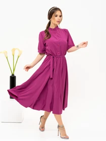 Сукні ISSA Plus модель 13909_purple Фото