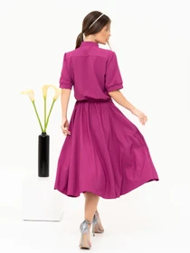 Сукні ISSA Plus модель 13909_purple Фото