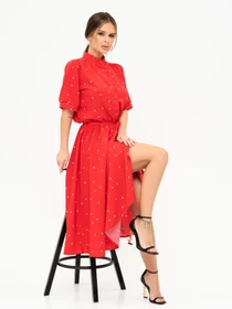 Сукні ISSA Plus модель 13911_red Фото