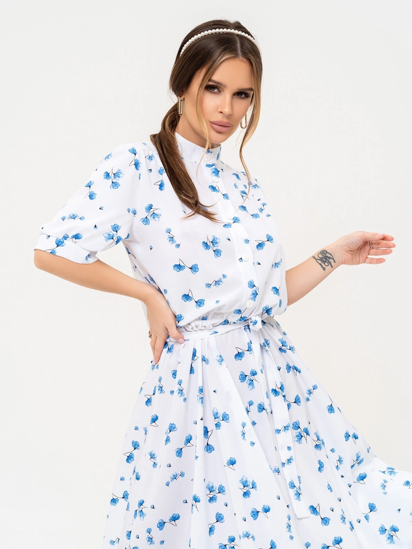 Сукні ISSA Plus модель 13913_white Сукні ISSA Plus модель 13913_white Фото