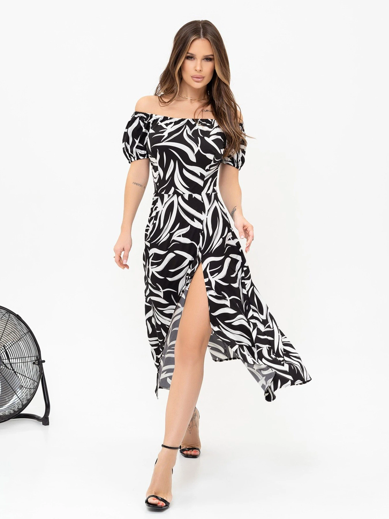 Платья ISSA Plus модель 13920_black Фото