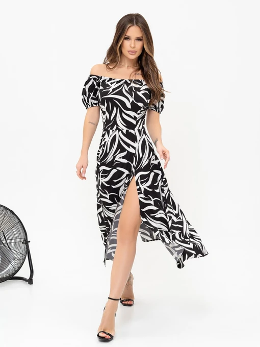 Платья ISSA Plus модель 13920_black Фото