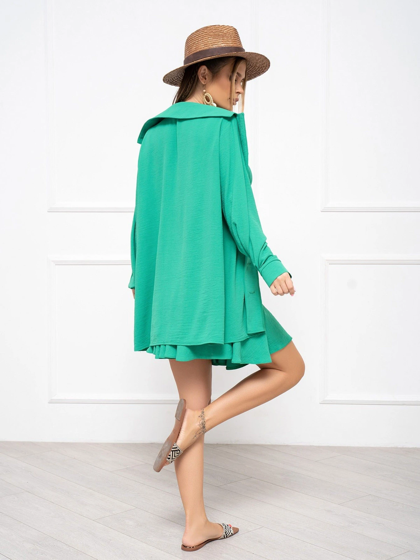 Костюми ISSA Plus модель 13931_green Фото