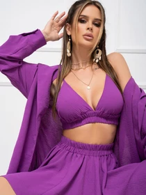 Костюмы ISSA Plus модель 13931_lilac Фото