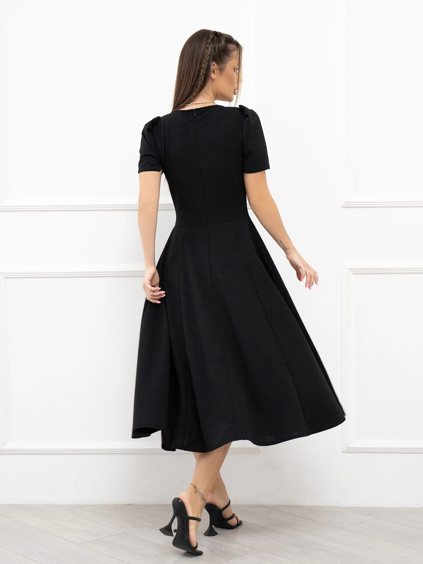 Платья ISSA Plus модель 13933_black Фото