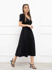 Платья ISSA Plus модель 13933_black Фото