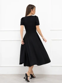 Платья ISSA Plus модель 13933_black Фото