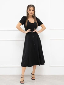 Платья ISSA Plus модель 13933_black Фото