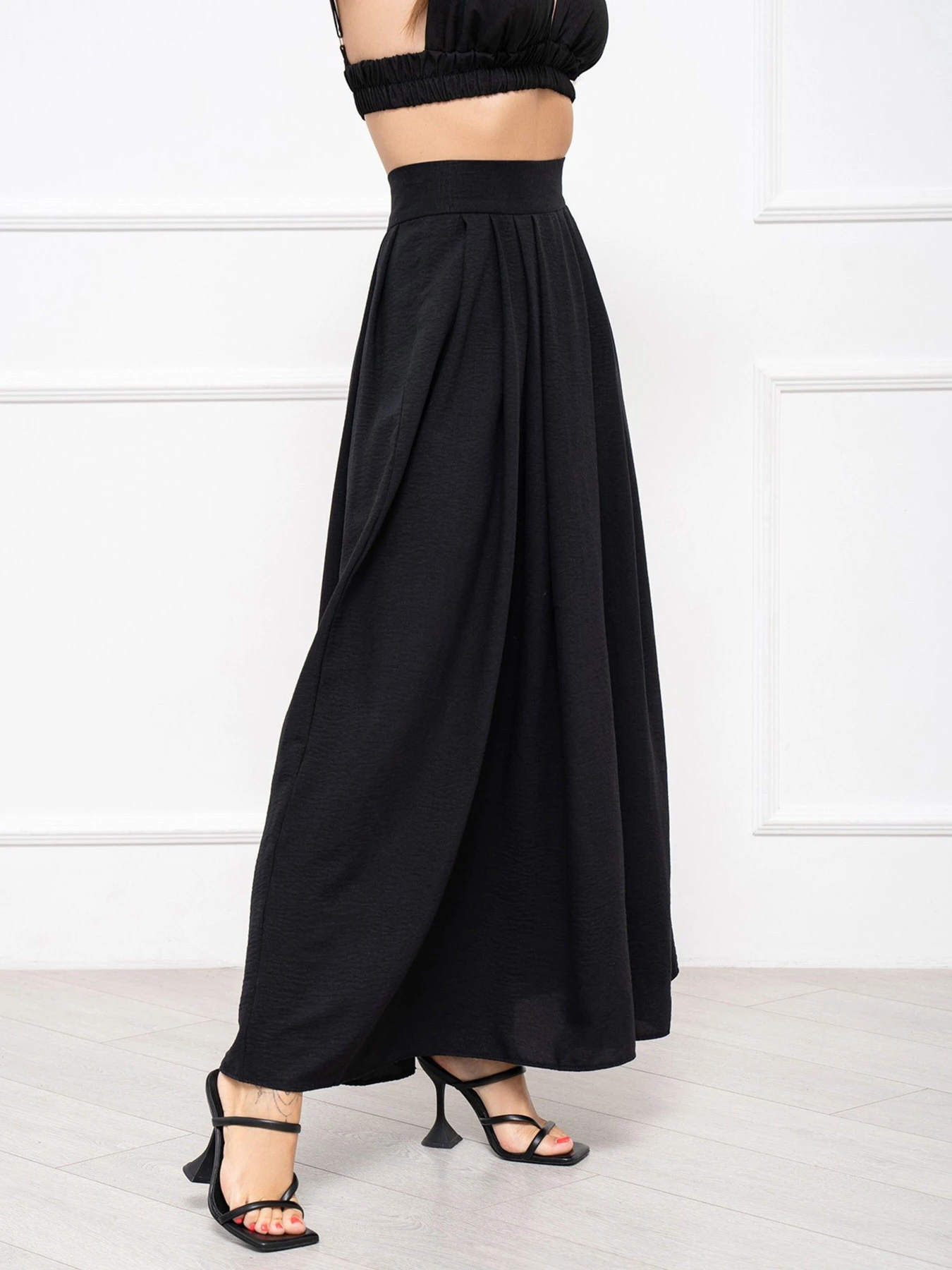 Спідниці ISSA Plus модель 13938_black Фото