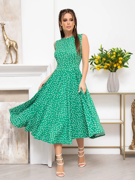 Сукні ISSA Plus модель 13943_green Фото