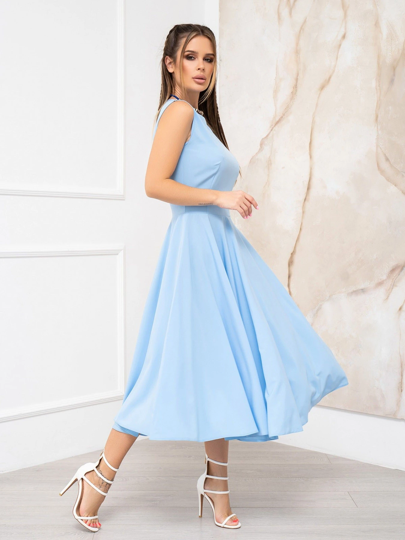 Сукні ISSA Plus модель 13944_blue Сукні ISSA Plus модель 13944_blue Фото