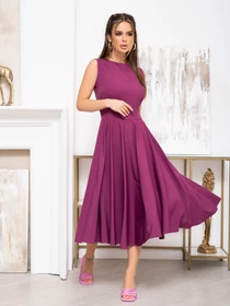 Сукні ISSA Plus модель 13944_purple Фото